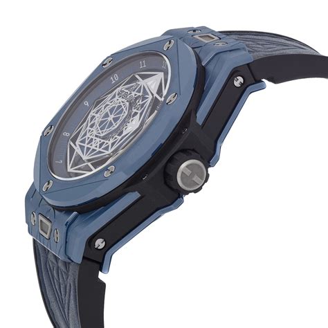 hublot big bang sang bleu 45mm|big bang sang bleu tattoo.